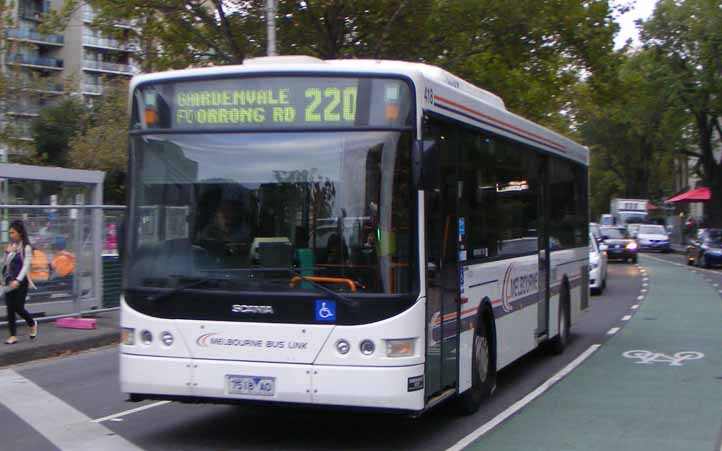 Melbourne Bus Link Scania K230UB Volgren 418